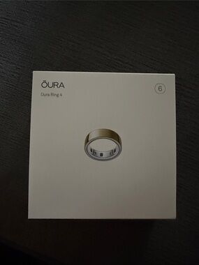 Oura Ring 4 - Gold, Size 6